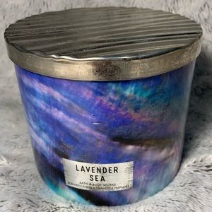 Lavender Sea 3-Wick Candle from Bath & Body Works (2018) BBW